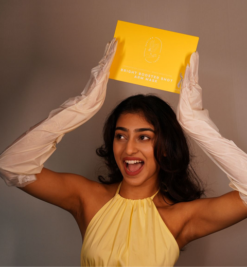 Bright Booster Shot Arm Mask – Smooth, Clear & Even Arms