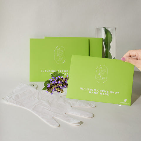 Infusion Crème Shot : Hand Mask