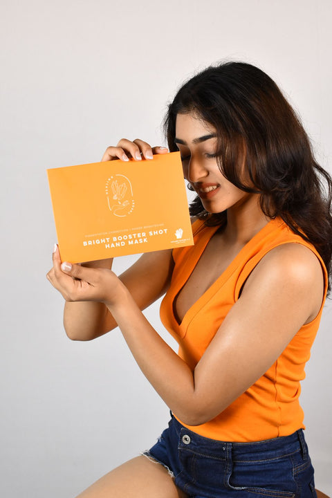 Bright Booster Shot Hand Mask – Clear, Smooth & Radiant Hands