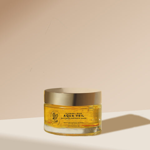 Aqua Veil : Saffron Radiance Mask