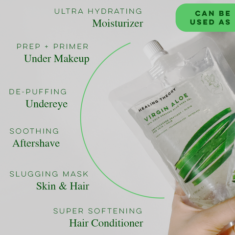 Mini VIRGIN ALOE | 99% Cold Pressed Aloe Vera