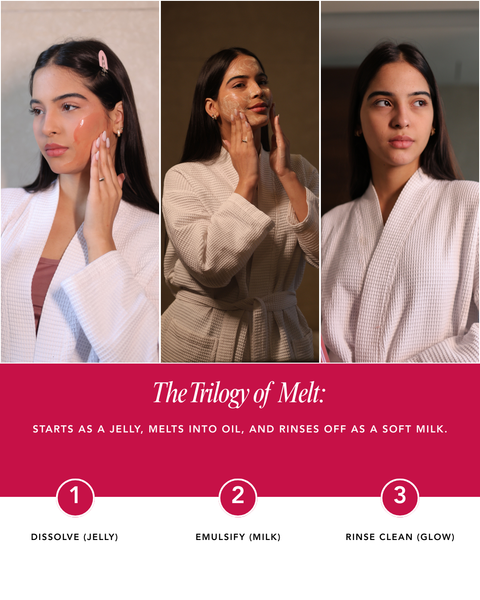 Sunset Melt: Double Cleansing Jelly
