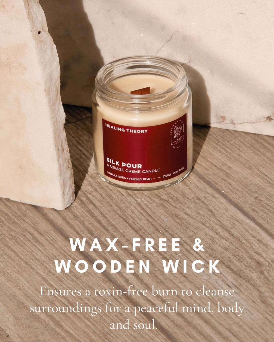 Silk Pour | Massage Creme Candle